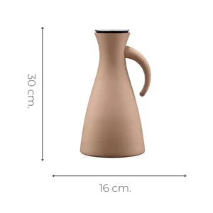 Eva Solo Design Thermoskan Mat Taupe 1 liter