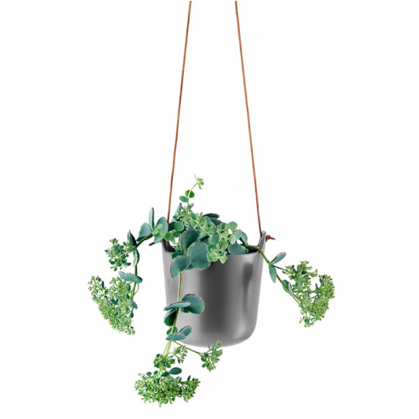 Eva Solo Hangende Bloempot met Bewateringssysteem Grijs 15 cm 5706631180511