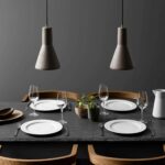 Eva Trio Legio Nova Dinerbord 28 cm aan tafel