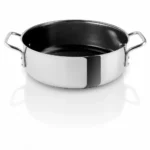 Eva Trio Stainless Steel RVS Hapjespan met Keramische anti aanbaklaag 20 cm