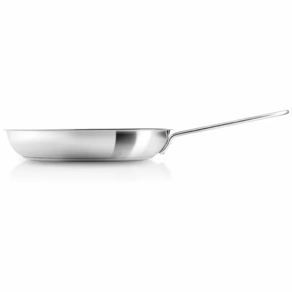 Eva Trio Stainless Steel RVS Koekenpan met Keramische anti aanbaklaag 30 cm